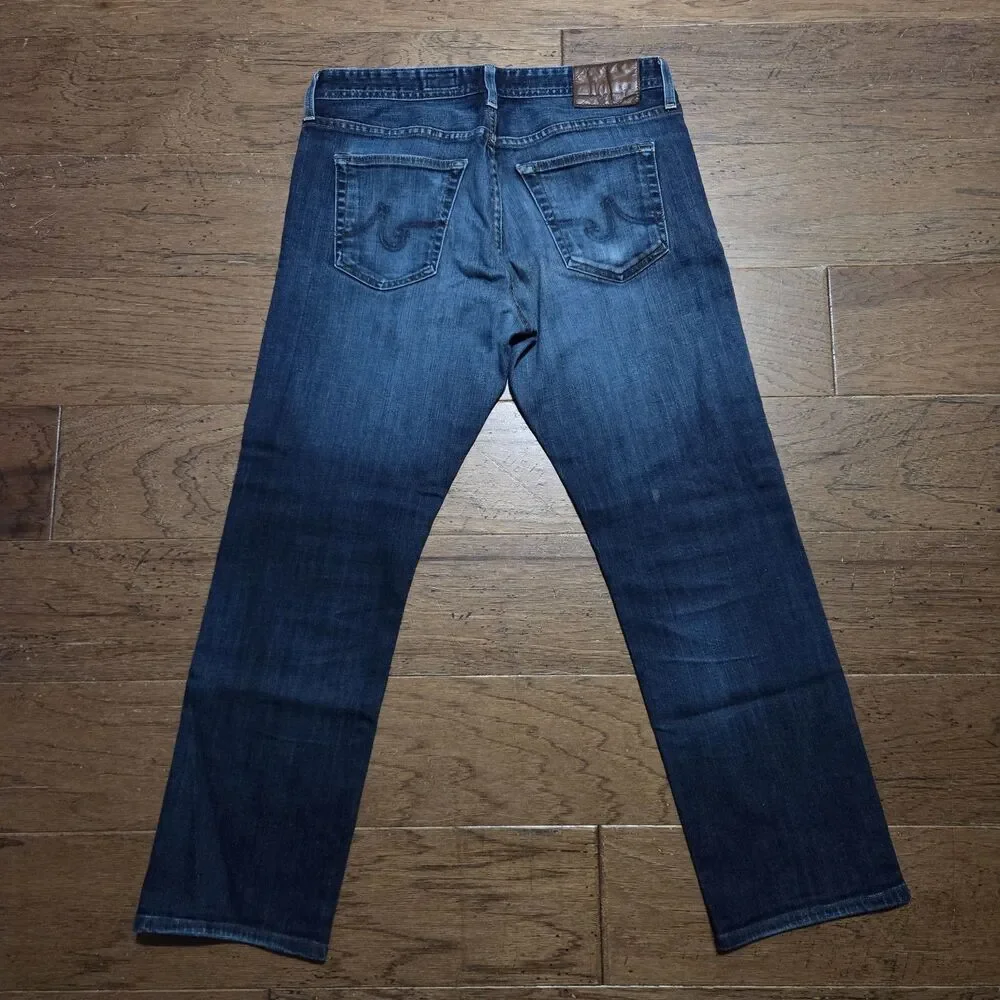 AG The Graduate Tailored Leg Denim Jeans Dark Wash Men's (32x29) 32x32